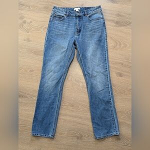 H&M Classic Blue Women's Slim Straight Leg Jeans